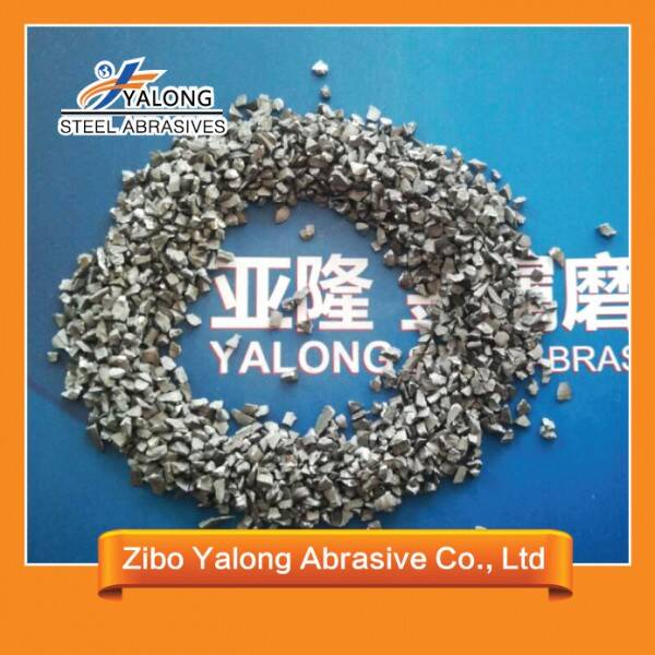 Black Bearing Steel Grit, Bearing Angular Steel Grit Used For Granite Cutting