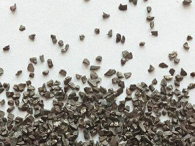 Black Bearing Steel Grit, Bearing Angular Steel Grit Used For Granite ...