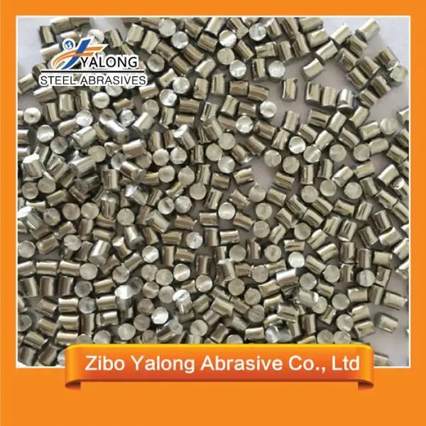 0.2-2.8mm Sphere Conditioned Cut Wire Shot, Steel Cut Wire Shot For Blasting Machine Application