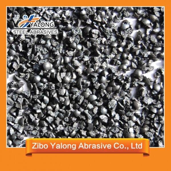 Customized Size Hardness 30~45HRC Steel Grit Blasting Media, steel grit gh40 For Sandblasting