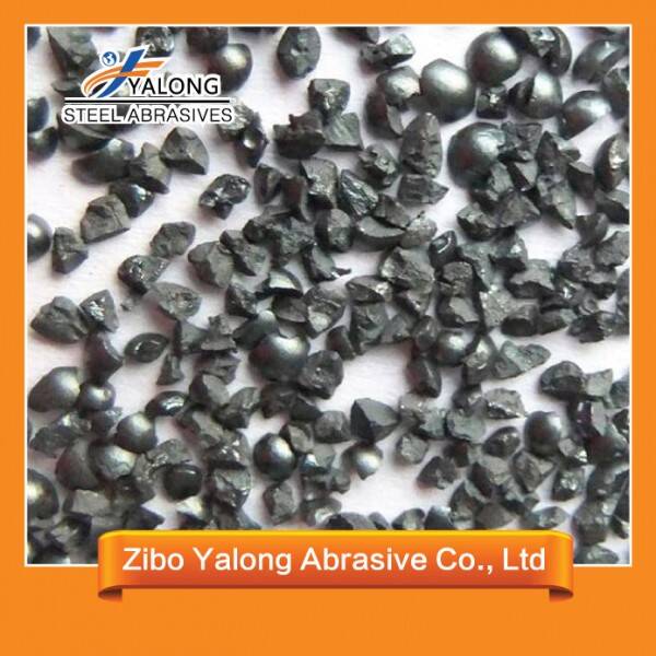 Silver Bright Color Steel Grit - steel grit g40 High Carbon Steel Grit For Abrasive Refractory Industry