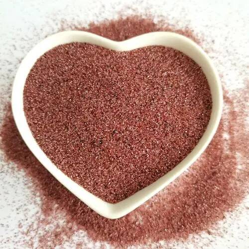 Industrial Grade High Purity Red Garnet Abrasive Blasting Media For Sandblasting, Polishing