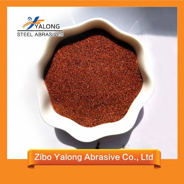Industrial Grade High Purity Red Abrasive Blasting Media For