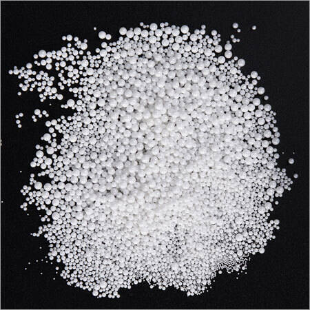 Round Ceramic Blasting & Peening Media 65 Zirconia Silicate Beads For Shot Peening