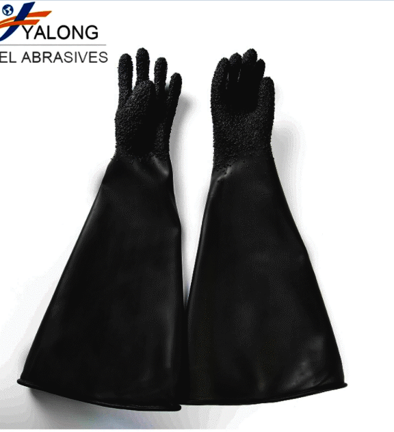 sandblasting cabinet gloves